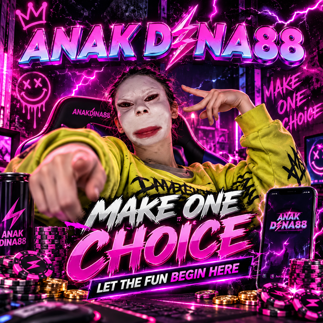 ANAKDINA88 >> Make One Choice, Let the Fun Begin Here